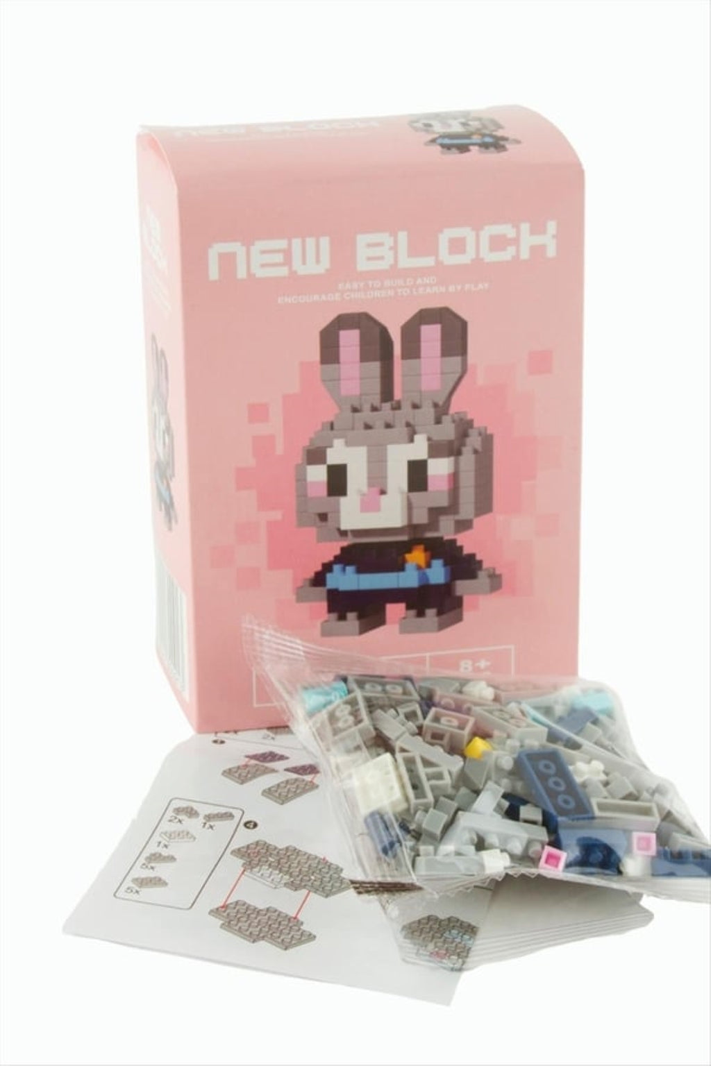 Judy Hopps Mini Blok Yapboz – New Block MZ-037