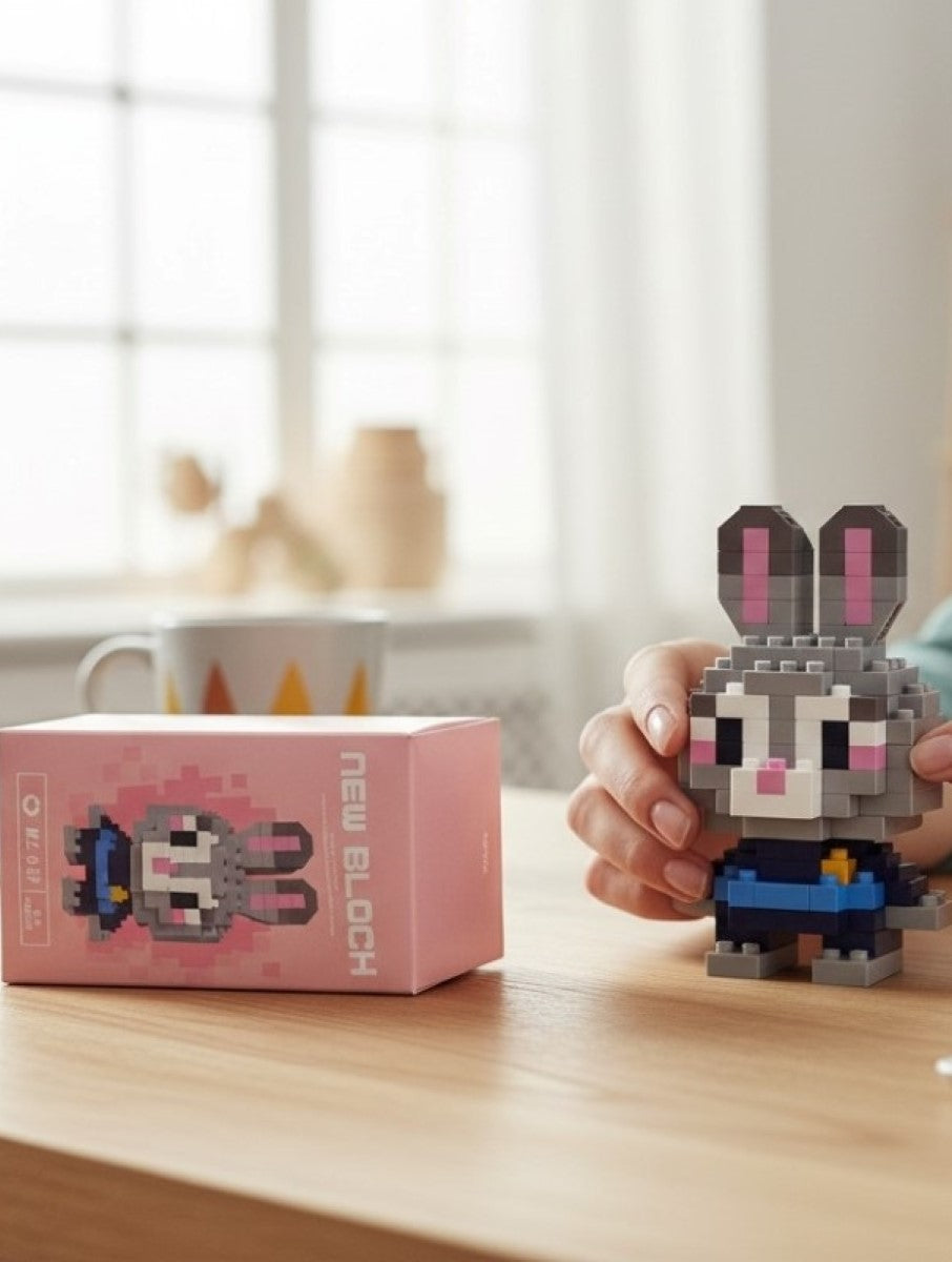 Judy Hopps Mini Blok Yapboz – New Block MZ-037