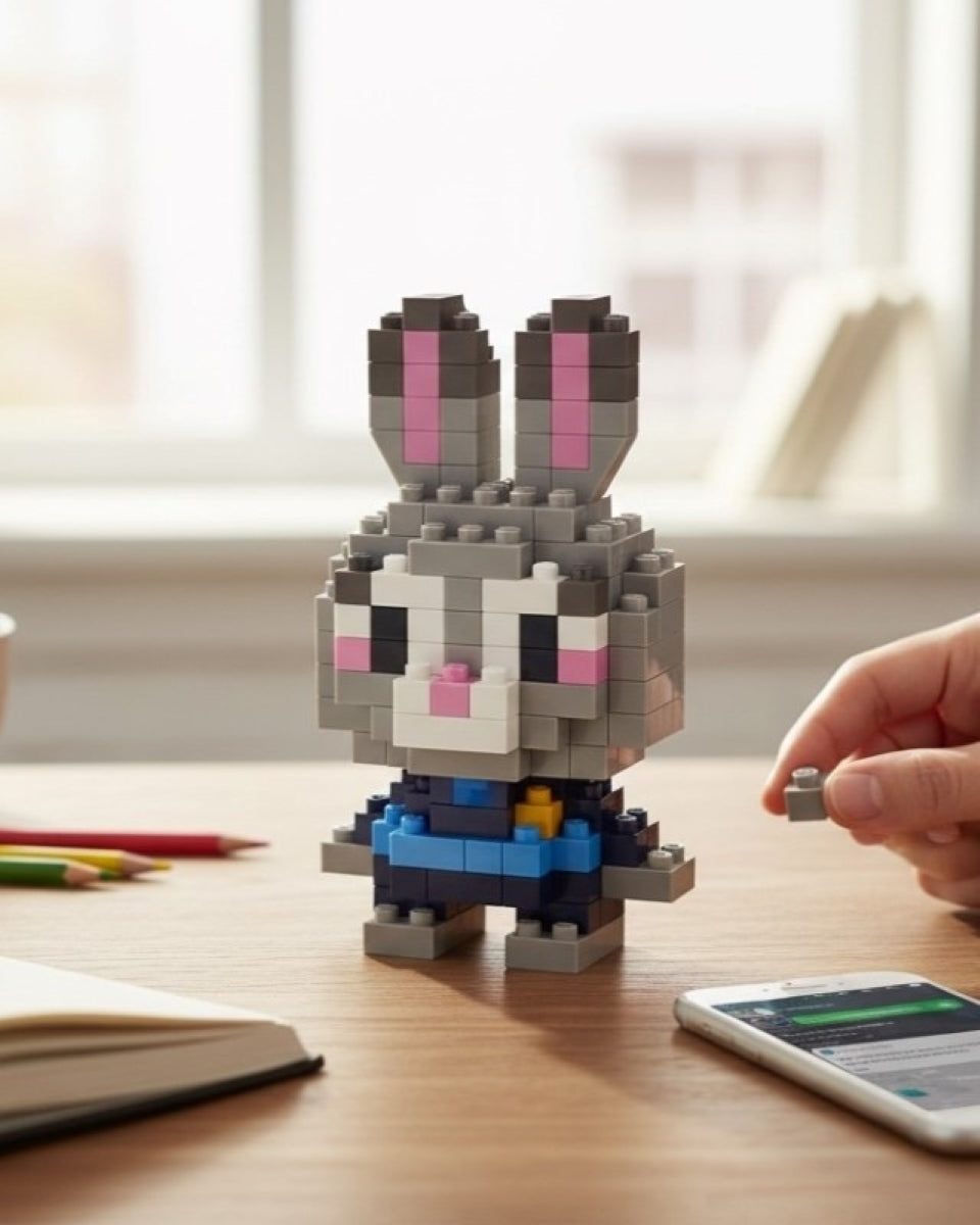 Judy Hopps Mini Blok Yapboz – New Block MZ-037