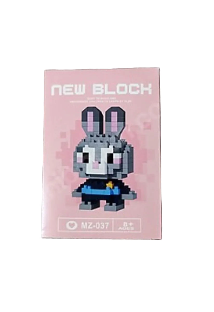 Judy Hopps Mini Blok Yapboz – New Block MZ-037